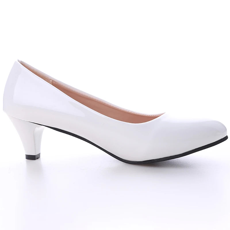 Women’s Office Pumps – Elegant Pointed Toe Medium High Heels