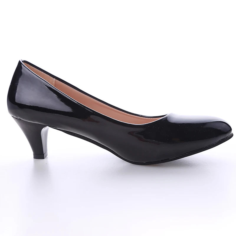 Women’s Office Pumps – Elegant Pointed Toe Medium High Heels