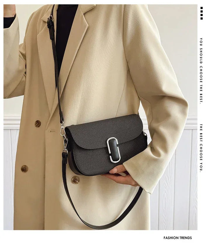 Sac Hobo Femme – Petit Sac Épaule Élégant en PU/PVC