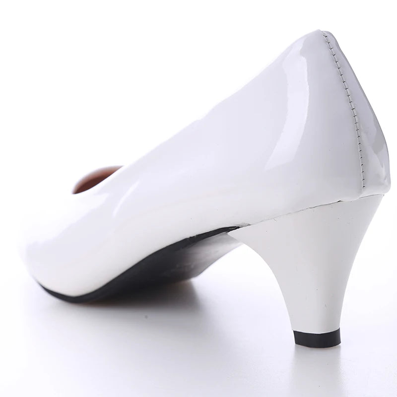 Women’s Office Pumps – Elegant Pointed Toe Medium High Heels