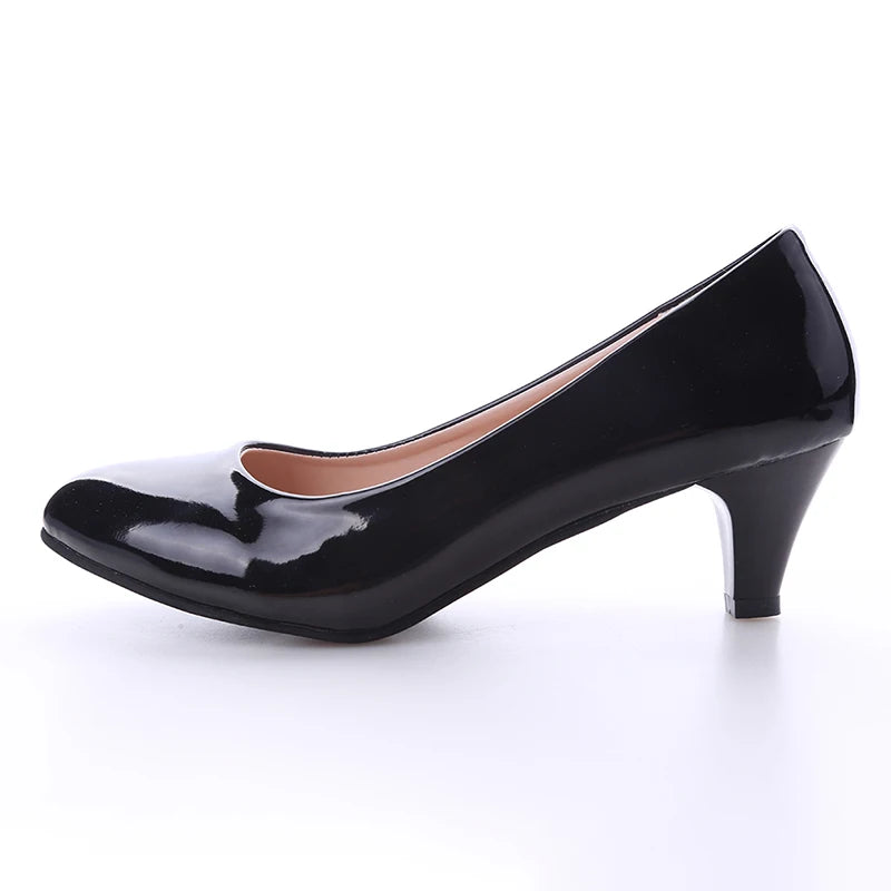 Women’s Office Pumps – Elegant Pointed Toe Medium High Heels