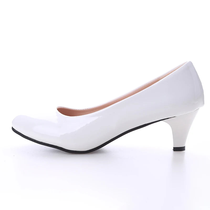 Women’s Office Pumps – Elegant Pointed Toe Medium High Heels
