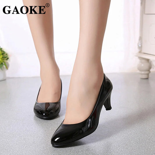 Women’s Office Pumps – Elegant Pointed Toe Medium High Heels